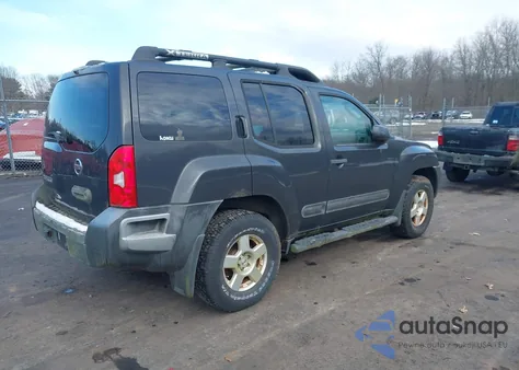 2006 Nissan Xterra S из США, поврежденный, VIN 5N1AN08W86C551584